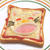 大きいスライスチーズでとろ〜り！デコパンの白ねこパン。