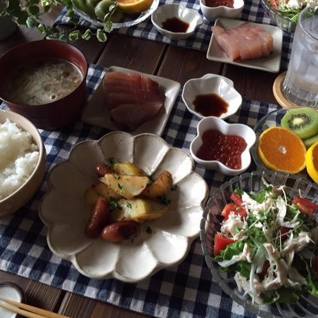 朝ごはんとお弁当♪…久々の。