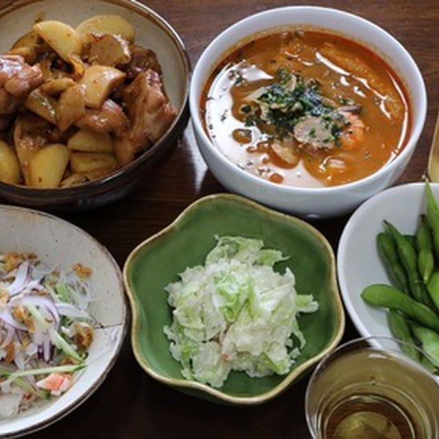 夏らしい晩ごはん？