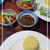汗ダラダラかきましょインドカレーで！！　キーマ＆野菜カレー、ナン、タンドリーチキン