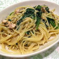 ﾊﾟｽﾀﾚｼﾋﾟ。゜○鮭とほうれん草のクリームパスタ