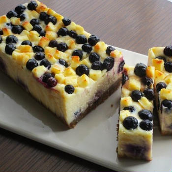 ブルーベリー・チーズケーキ