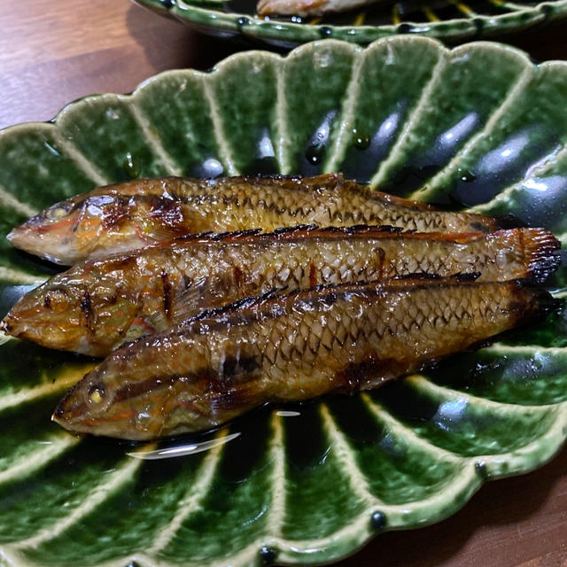 青ベラの焼き浸し