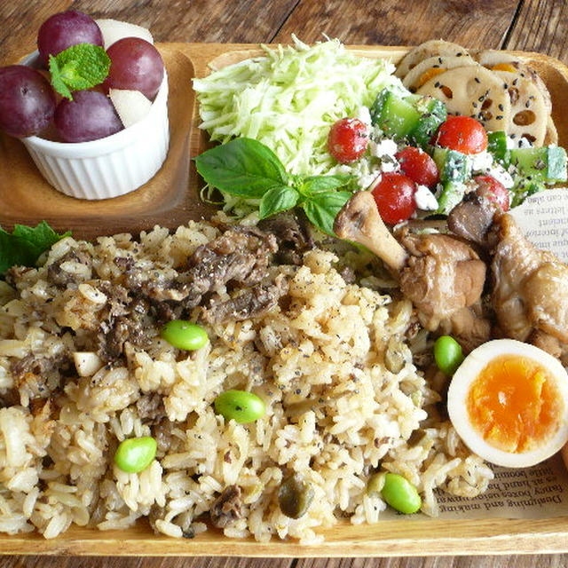 牛肉と枝豆の炒飯ランチ＆Citrus Made（シトラスメイド）さん
