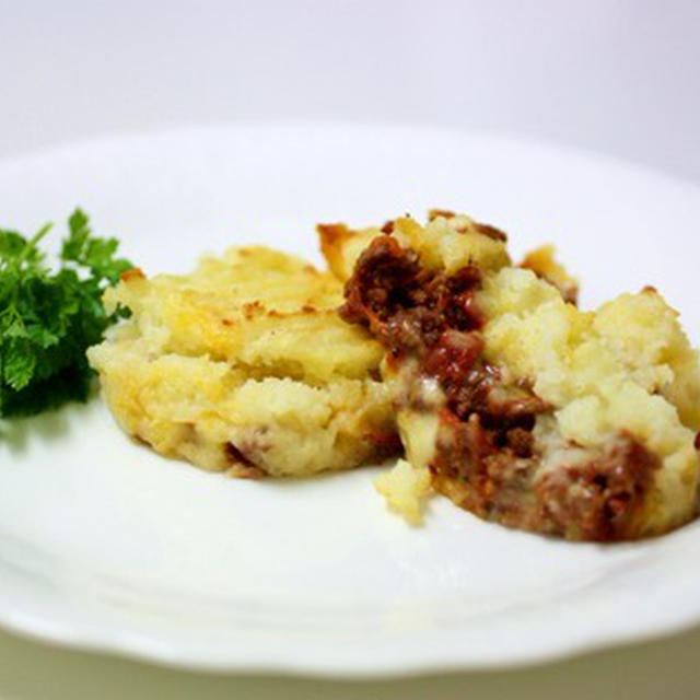 トマト･ミンチのポテト焼き