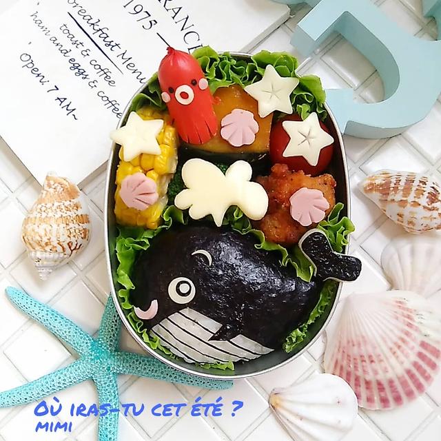 タコさんが飛ばされちゃった！鯨さんで夏弁