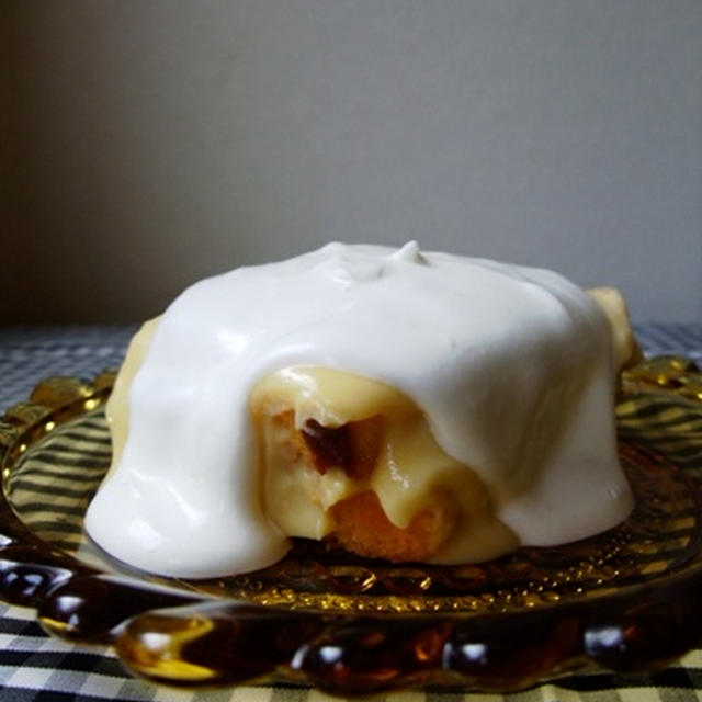 紅茶風味のカステラケーキ。