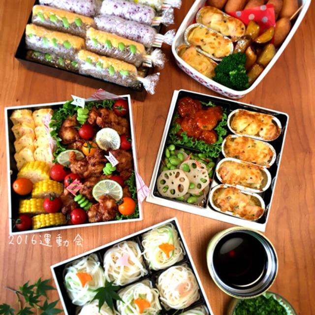 とりあえずお弁当完成！