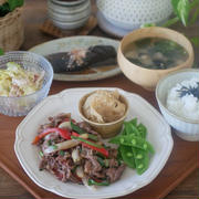 牛コマで焼肉定食