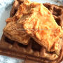 Tofu and Wafflesフライド豆腐とワッフル