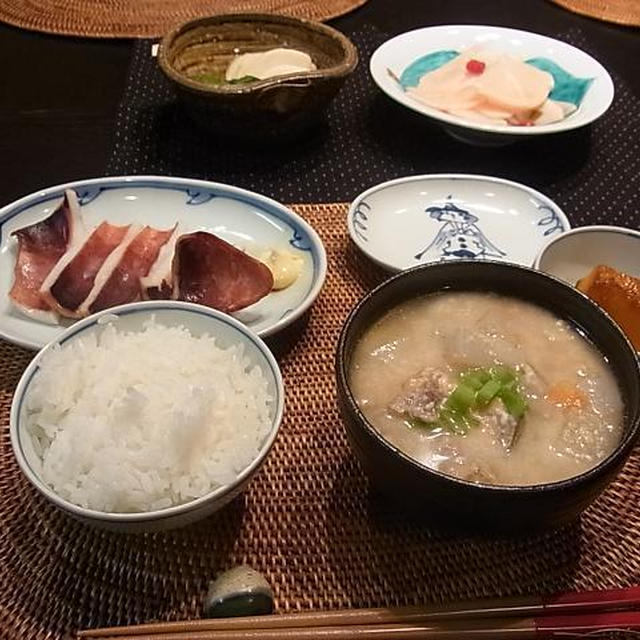 昨日も今日も和食です！