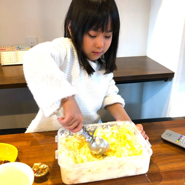 アイスクリーム屋さんごっこをしよう By みきママさん レシピブログ 料理ブログのレシピ満載