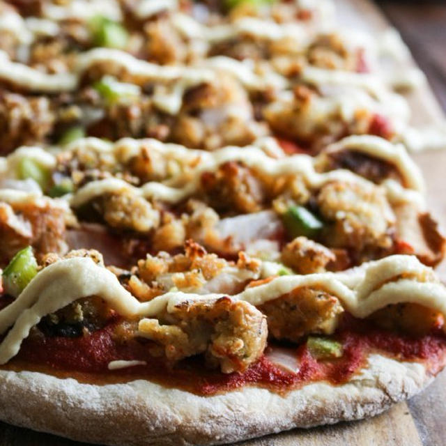 Italian “To-sage” Pizzaイタリアン豆腐ソーセージピザ