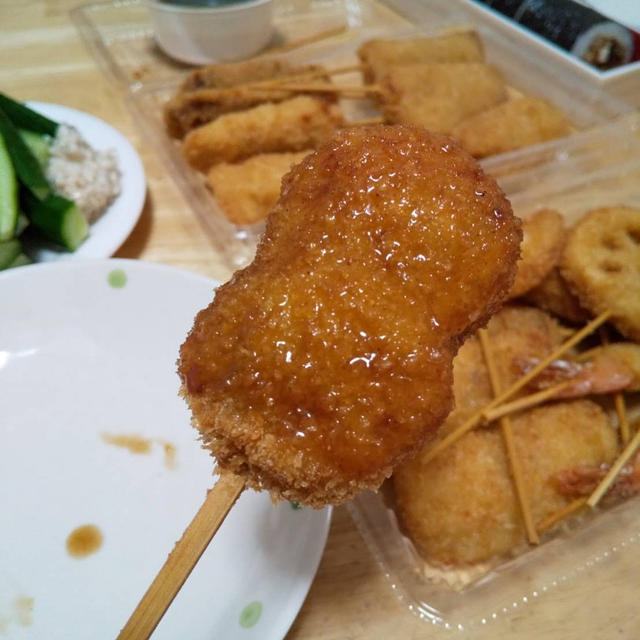 今夜は串カツ！LINEポケオで串カツ田中がお得