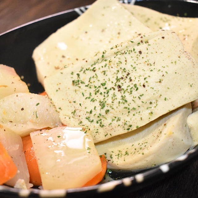 子供ウケ狙い♪コンソメ高野豆腐