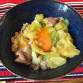 生姜豚丼たまごのせ