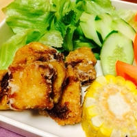 自家製高野豆腐で 唐揚げ