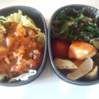 お弁当　トマトジュースソース活用