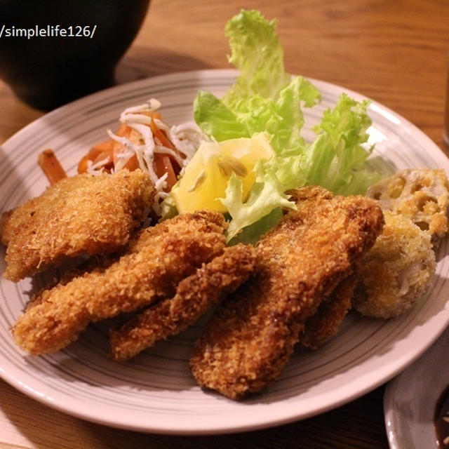 久しぶりにまじめに作ったﾄﾝｶﾂ