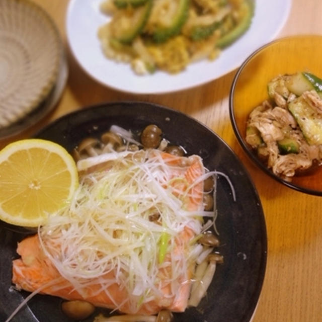 2011年8月21日（日）秋鮭のせいろ蒸し