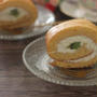 たんぱく質もとれる！きな粉風味の米粉フルーツロールケーキ
