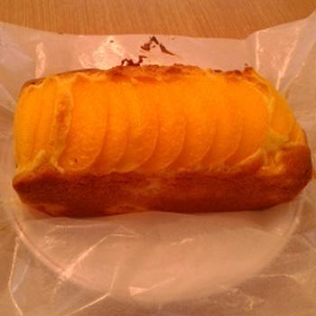桃のパウンドケーキ