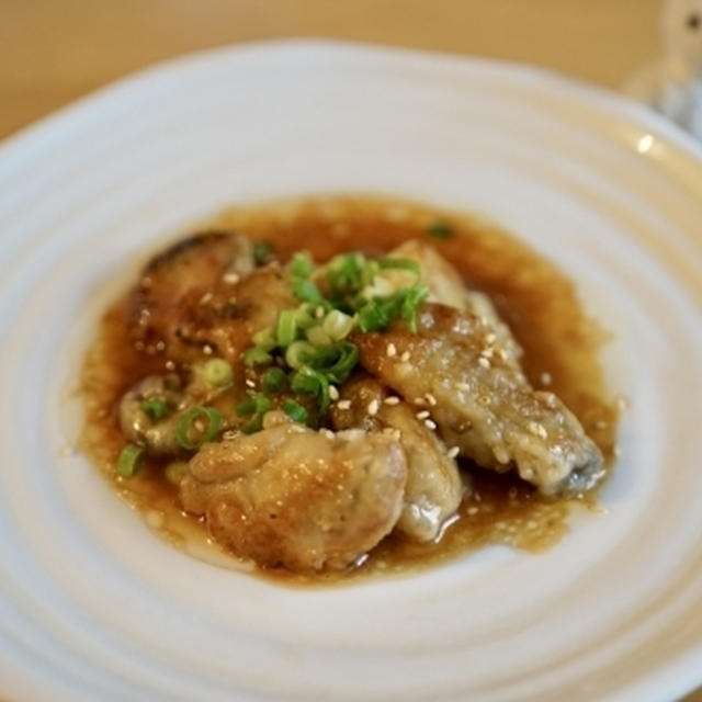 牡蠣のオイスターソース照り焼き☆