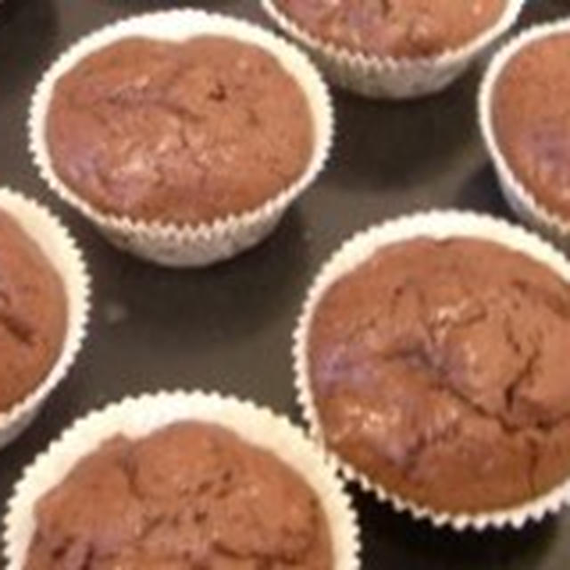 バレンタイン定番カップケーキ