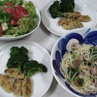 菜の花のパスタ