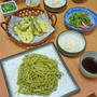 お気に入りのお皿で晩ご飯
