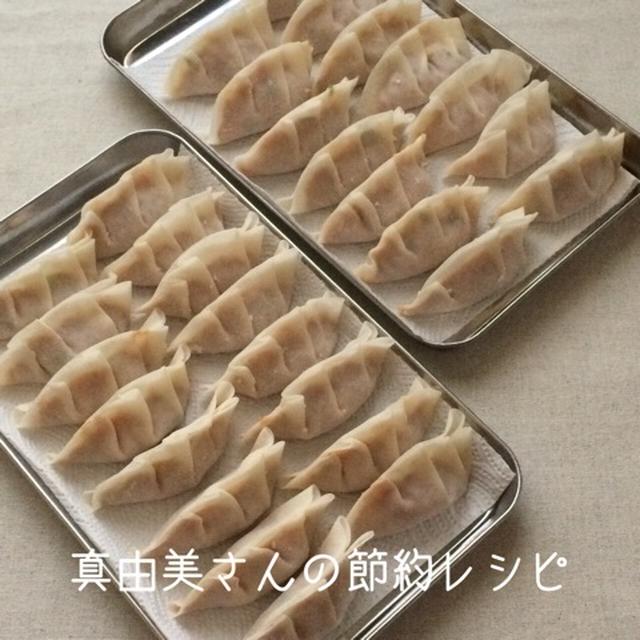 白菜の大量消費間違いなし？！ヘルシーだけどちゃーんんとおいしい！餃子たち。