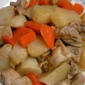 長芋と鶏肉の煮物の簡単料理レシピ