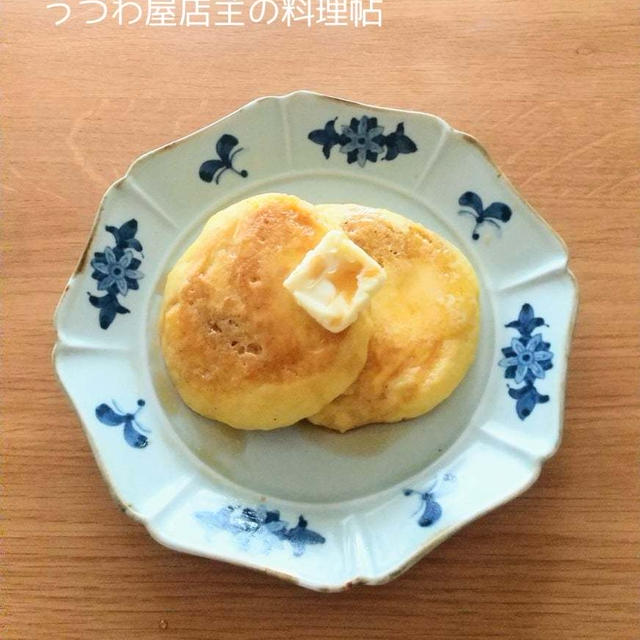 毎週末作っているパンケーキ