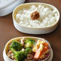 作りおきおかずの素を組み合わせ♪混ぜるだけの超ラク節約弁当