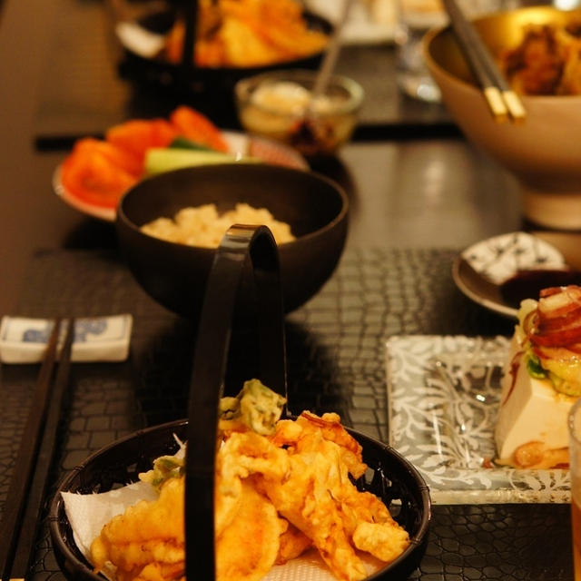 おうちご飯 (和モダン)tempura