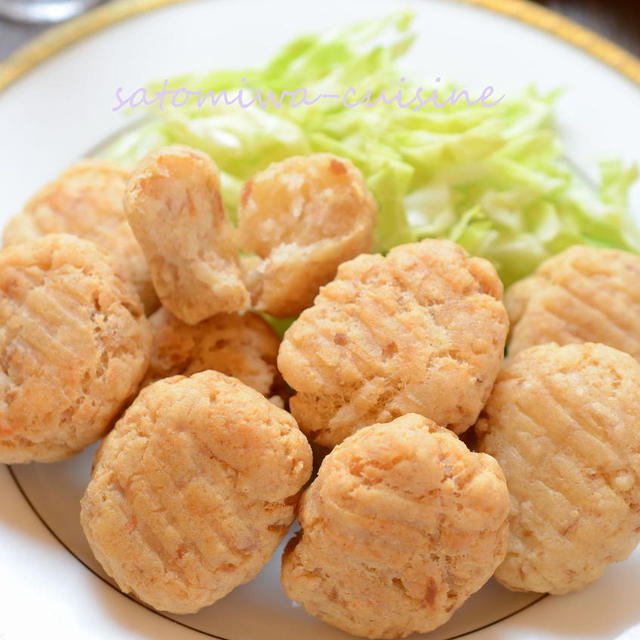 お肉なし【豆腐ナゲット】外カリっ！中もっちり☆お弁当おかず｜簡単米粉料理