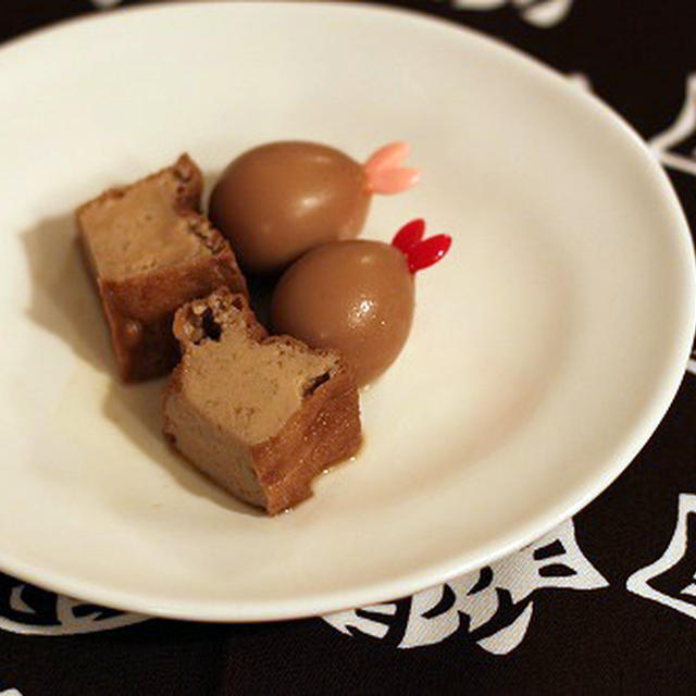 厚揚げと卵の煮物*レシピ