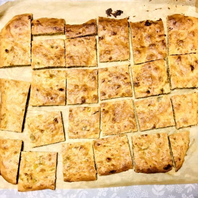 父が途中まで作ったバナナケーキ　