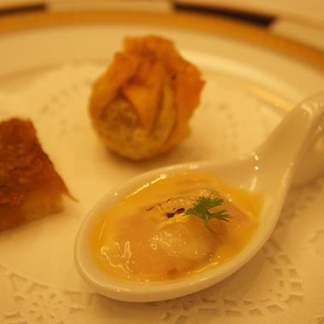 ル・ヴァンテールで松嶋啓介さんのお料理を