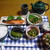 【朝食】さけの塩焼き・納豆・青梗菜の中華和え・しらすおろし…