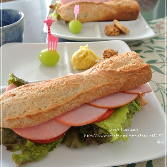 バゲットサンドランチ✳︎