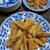 「長芋の小枝揚げ」