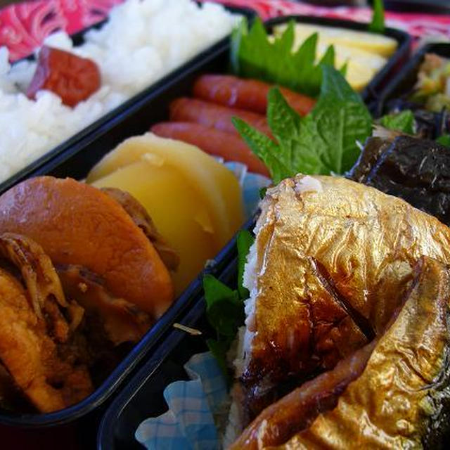 ホタテじゃが＆塩さば弁当～☆