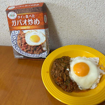 タイで食べた　ガパオ炒め