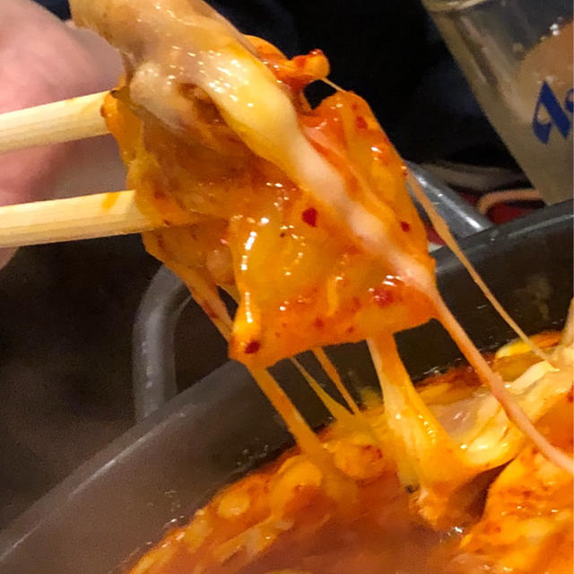 〆はチーズダッカルビ♪渋谷「ハヌリ」で韓国焼肉