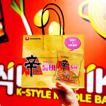 日本1号店☆辛ラーメン粉食POPUPストア★