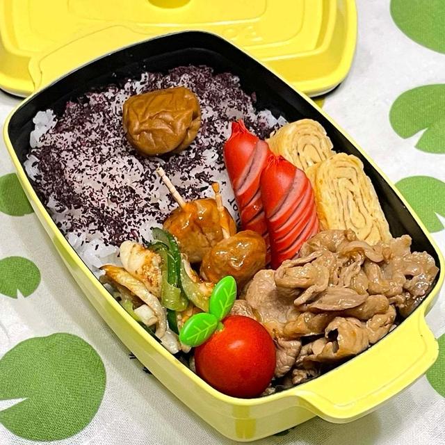 【お弁当】10月4日＊1週間お疲れ様!!!!!!今週最後はトトのリクエストで♩♩♩