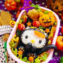 黒猫仮装のキティちゃん★ハロウィン弁