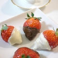 苺のチョコレートがけ