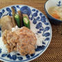 【きょうのコドモごはん★鶏肉とナスのおろし和え】